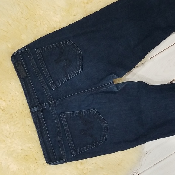 Adriano Goldschmied The Stevie Slim Straight Women's Blue Jeans Size 27 … - Picture 5 of 14